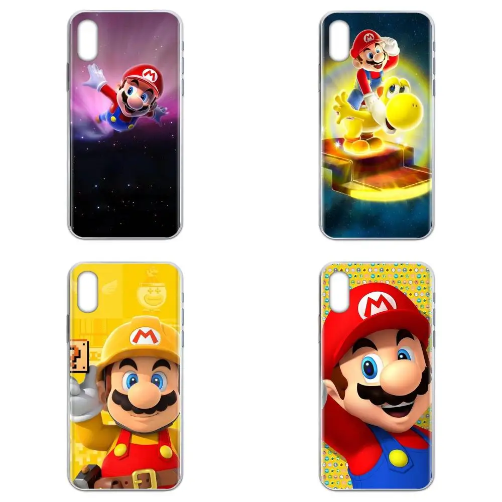 Мягкий защитный чехол Funny Super Marios Bros для Samsung Galaxy S20 S10 Plus 5G Ultra S10e A51 A71 A40 A10 S7
