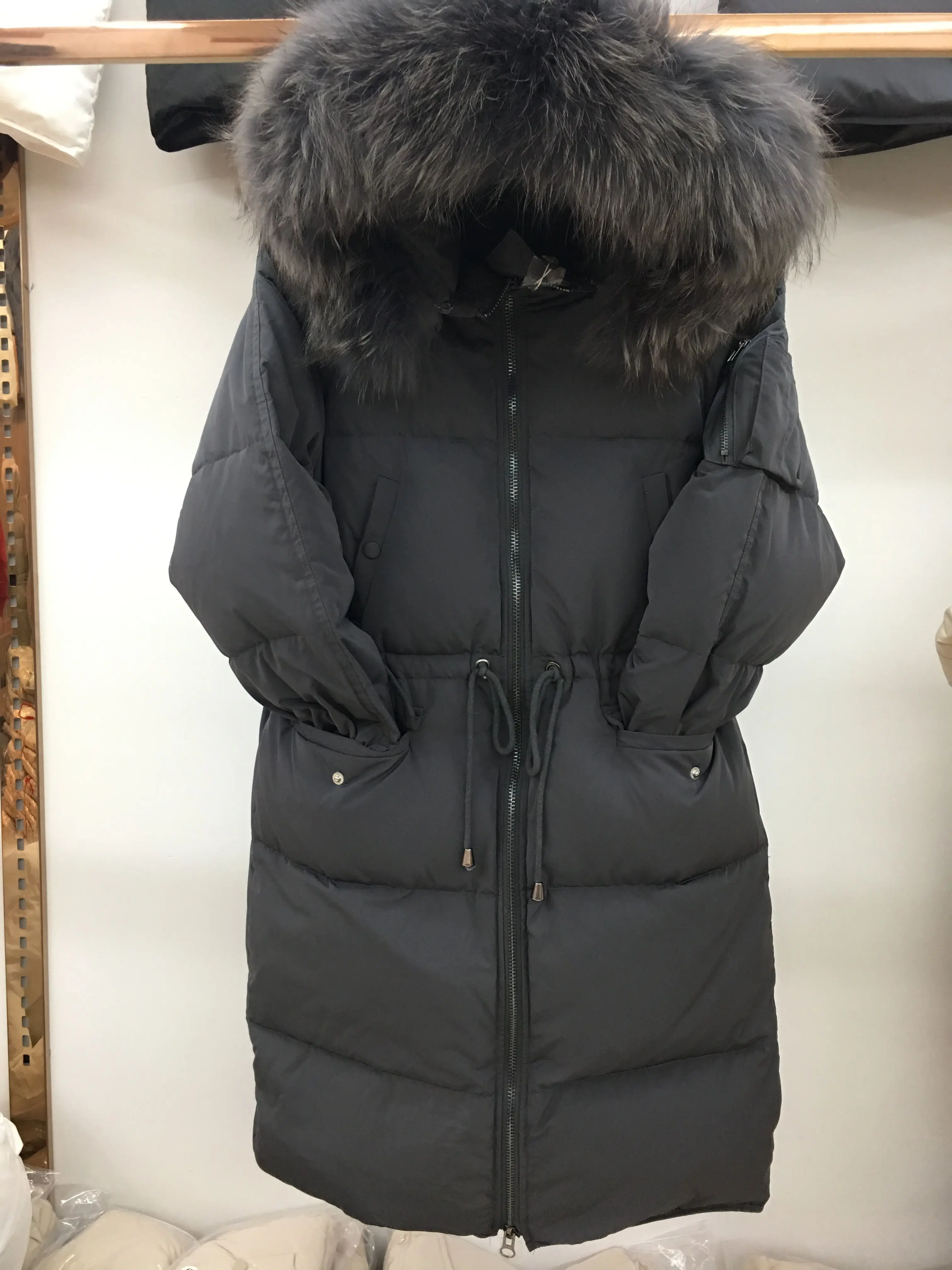 

Boollili White Duck Down Jacket Woman Hooded Big Fur Collar Loose Jackets for Women Winter 2020 Korean Coat Chaqueta Mujer