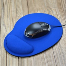 Nowości zagęścić podkładka pod mysz EVA miękkie do nadgarstków komfort wsparcie Optical Trackball PC podkładka pod mysz podkładka pod mysz komputerową 8 kolorów tanie tanio centechia CN (pochodzenie) RUBBER gaming mouse pad Ochrona przed promieniowaniem Z podpórką na nadgarstek Dostępny w magazynie