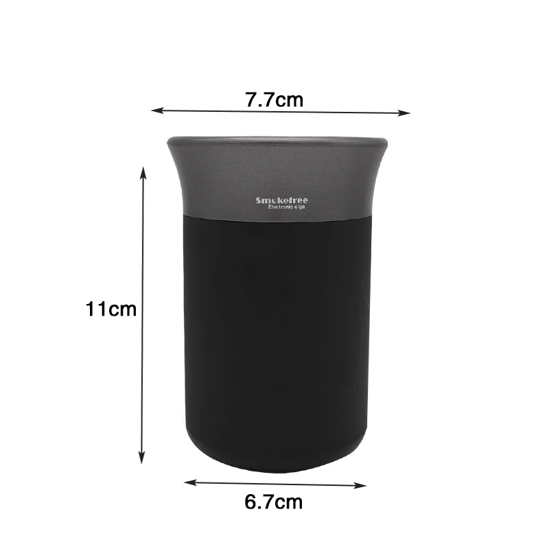 

smokefree 2 in 1 Heat Not Burn Charging Dock + Car Ashtray Portable Simple Light Car Ashtray High Flame Retardant Ashtray for IQ