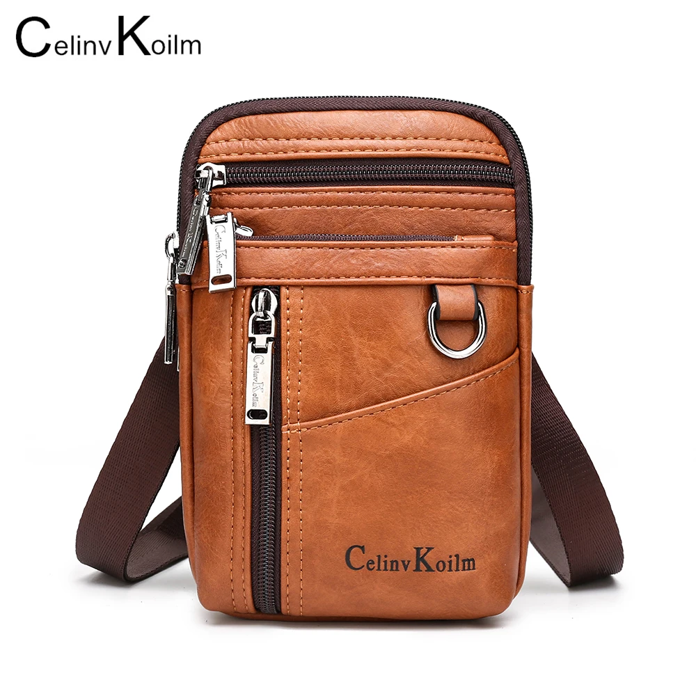 

Celinv Koilm Brand New Multi-function Sling Chest Bag Men Shoulder Daypacks Legs Waist Bags For Young Man Fashion Casual Bags