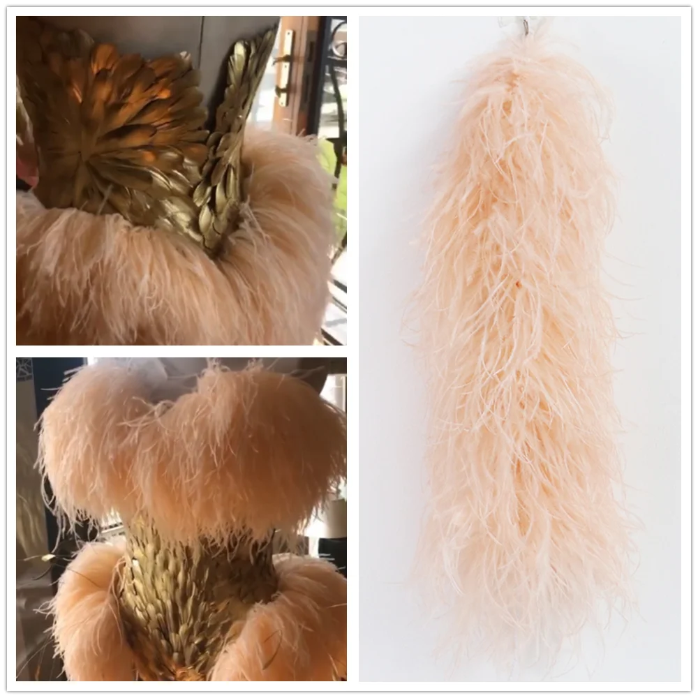 Wholesale 1-20ply Dyed Various Ostrich Feathers Boa ostrich