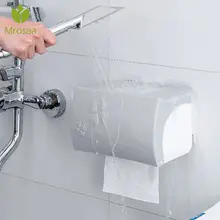 Горячая ванная комната водонепроницаемый тканевый ящик пластиковый держатель туалетной бумаги склад-хралилище подставленное к стене коробка салфетка диспенсер для салфеток Органайзер