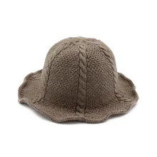Осенняя и зимняя одноцветная теплая шапка-ведро, шапка рыбака, шапка для путешествий, шляпа от солнца для мужчин и женщин 127
