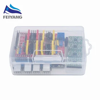 

CNC Shield Expansion Board for 3D Printer + 4 x A4988 Stepper Motor Driver with Heat Sink + micro usb UNO R3