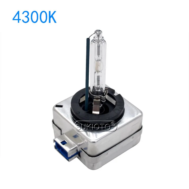 SUKIOTO Factory 1 Pair OEM 55W Xenon D8S 6000K 4300K 5000K 8000K HID Headlight Lamp Car Light D8S HID Replacement Bulb (1)