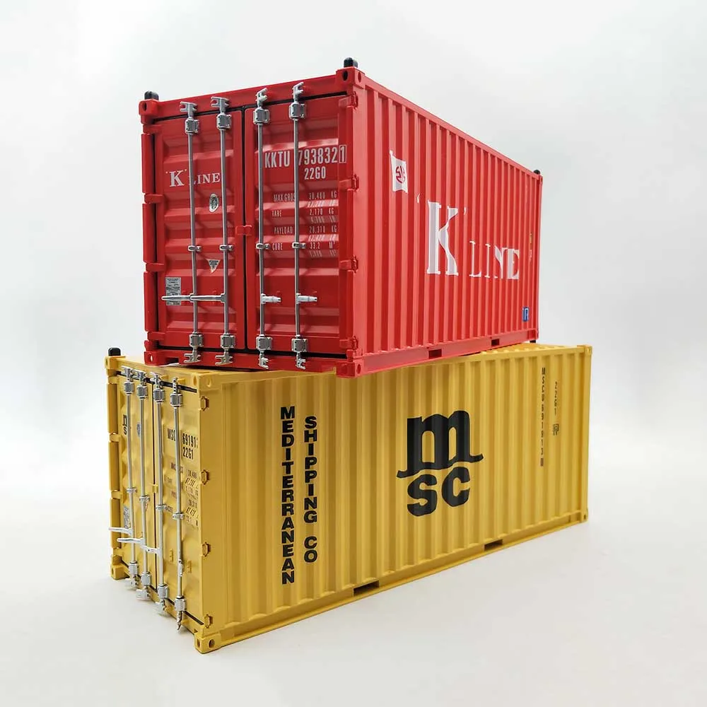 120 Scale Container Model Plastic Toy Shipping Container Model For