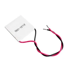 Полупроводниковое охлаждение лист TEC1-12712, 40*40*3,3 мм 114 Вт высокой мощности 12V 12A жидкость Охлаждающий термостат охлаждающий