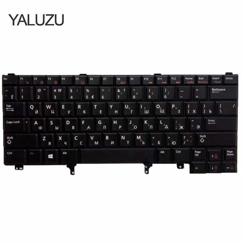 Русская клавиатура для ноутбука DELL E6420 E5420 E5430 E6220 E6320 E6330 E6430 RU с черной клавиатурой