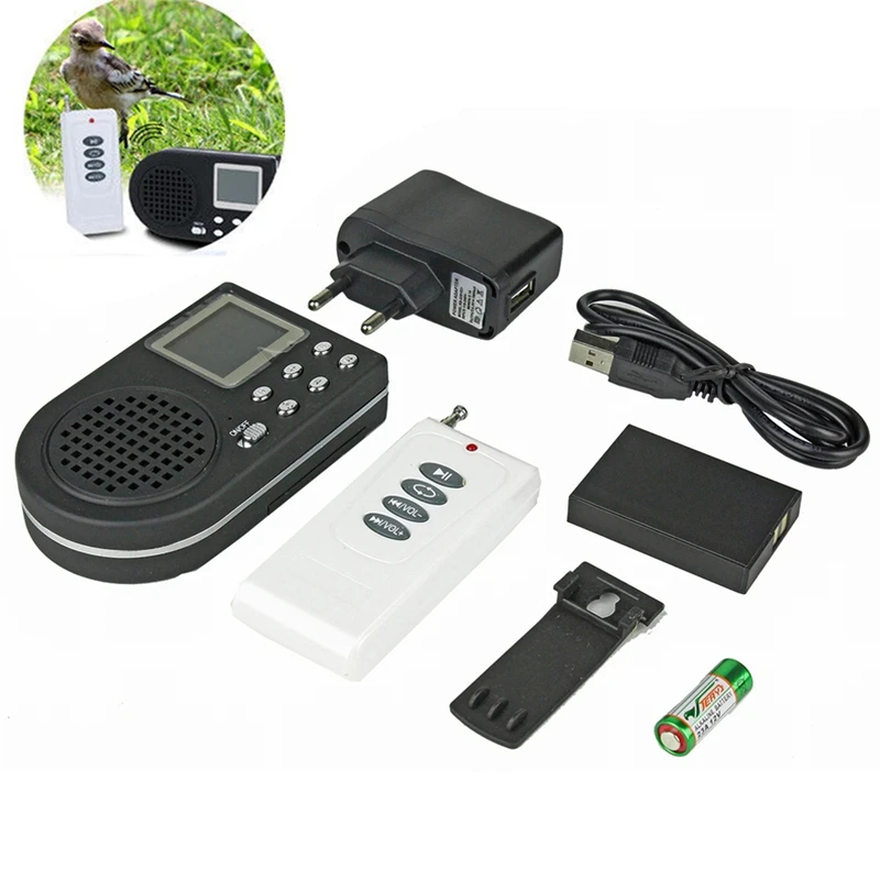 Bird Caller Mp3 Player Decoy Sound Loud Speaker Wireless Eu Plug | Электроника