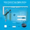 Zemismart-cortina inteligente Zigbee 3,0 para el hogar, cortina eléctrica compatible con Smart things, Alexa y Google Home Assistant ► Foto 3/6
