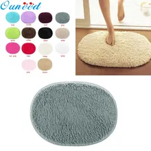 Ouneed, Нескользящие коврики, простой, овальной формы, ковер для пола, спальни, ванной комнаты, мягкий ковер, tapis salle de bain, домашний декор, Прямая поставка, новинка