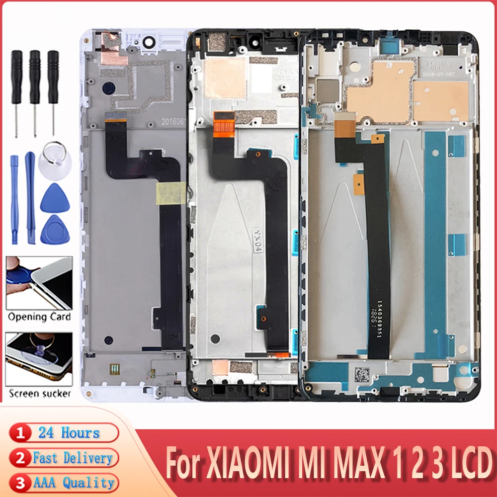 Оригинальный ЖК-дисплей NEW2022 для Xiaomi Mi Max 1 2 3 сенсорный экран дигитайзер в сборе