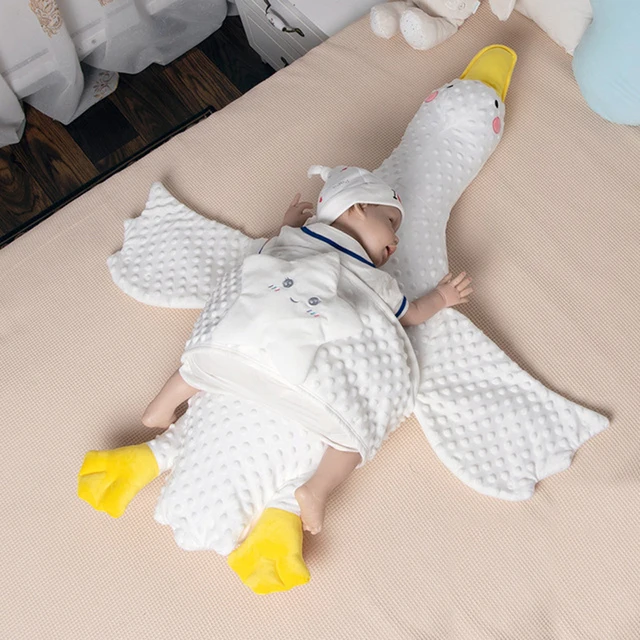 Baby Soothing Pillow Doll Plush Toy Children's Sleeping Pillows Newborn Soft Baby Bed Bumper Crib Pad Protection Bedding Cushion 4