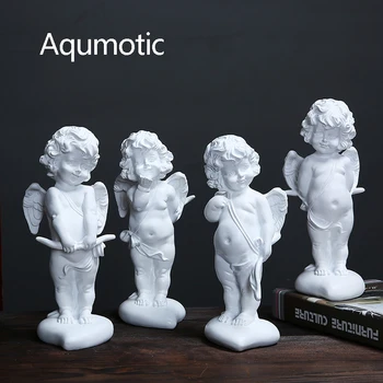 

Aqumotic Love God Angle Cupid with A Arrow Decoration 1pc Artwork Modern Minimalist Angel Coffee Table Decor Home
