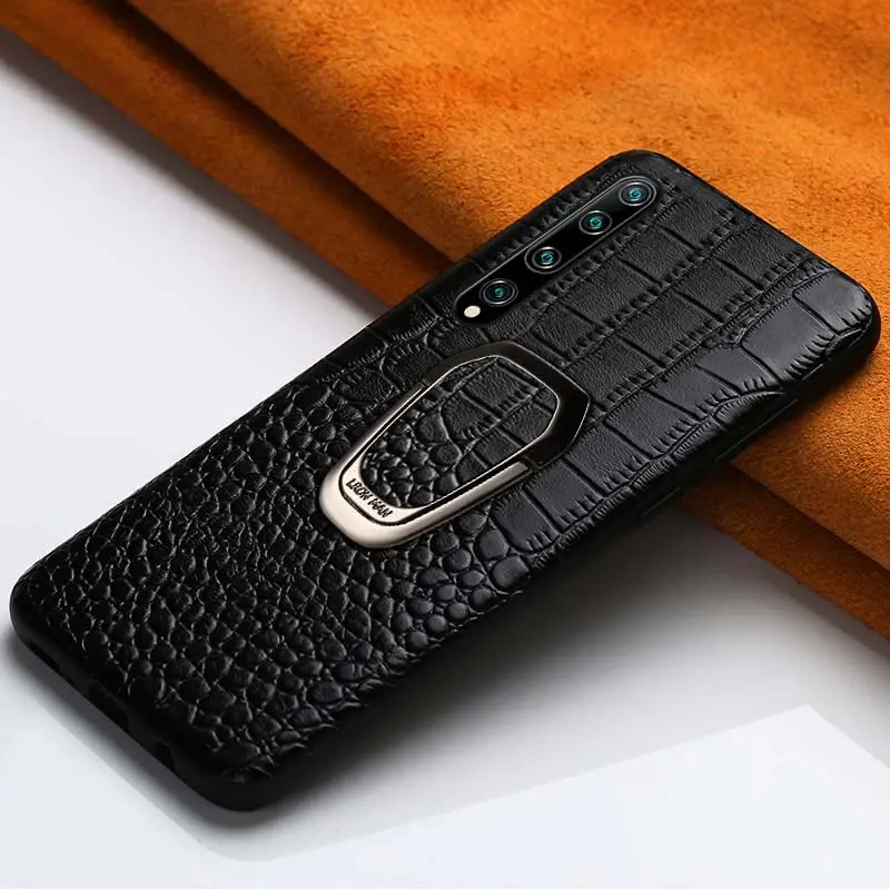 Чехол для телефона из натуральной кожи Xiomi Mi 10 pro Ultra 9 Lite 9t 8 A3 Note с подставкой Redmi 8T 7