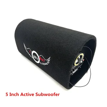 

5inch Car Audio Bluetooth Active Speaker Box Subwoofer 12V 220V 120Watts 4Ohm Hifi Motorcycle Home Loudspeaker Bass