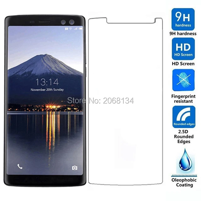 Защитное стекло закаленное 2.5D Для Doogee BL12000|Защитные стёкла и плёнки| |
