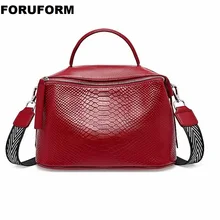 Новая крокодиловая женская сумка на плечо из натуральной кожи, модная сумка-мессенджер, женские сумки через плечо, женские кожаные сумки ZH-194