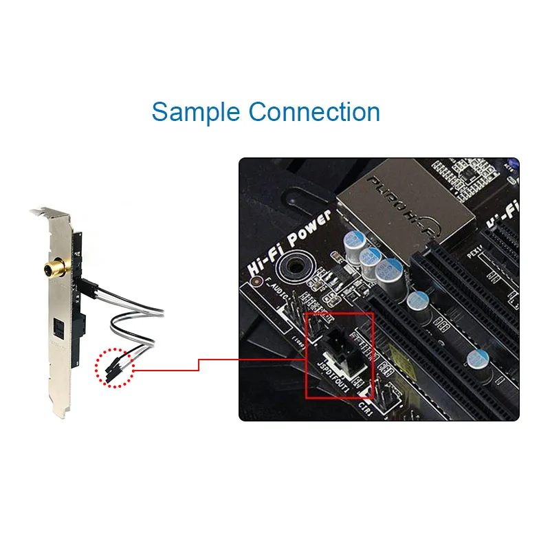 Unisian-fibra Óptica Digital Coaxial Placa de Som 24bit 192khz Spdif Filha Cartão Completo Meia Altura Dac Dts Dcoder para Desktop pc - Image 5