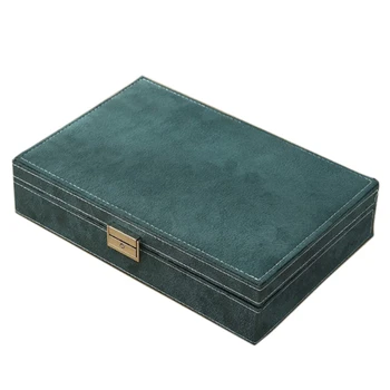 

Jewelry Organizer Storage Box for Girls Women, Soft Lining for Storing Rings, Earrings, Bracelets or Watches
