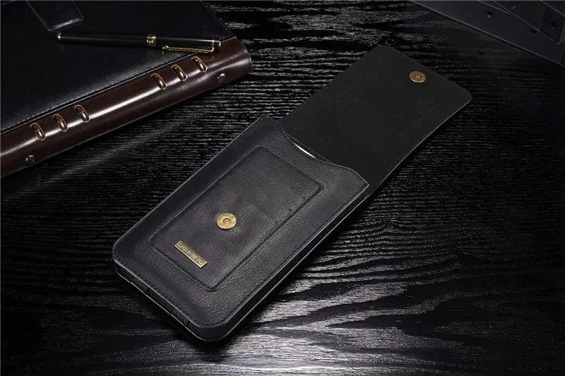 Универсальный кожаный чехол-сумка для Xiao mi Red mi Note 7 5 6 8 Pro mi 8 mi 9 A2 Lite 6X mi 9 SE чехол с зажимом на пояс