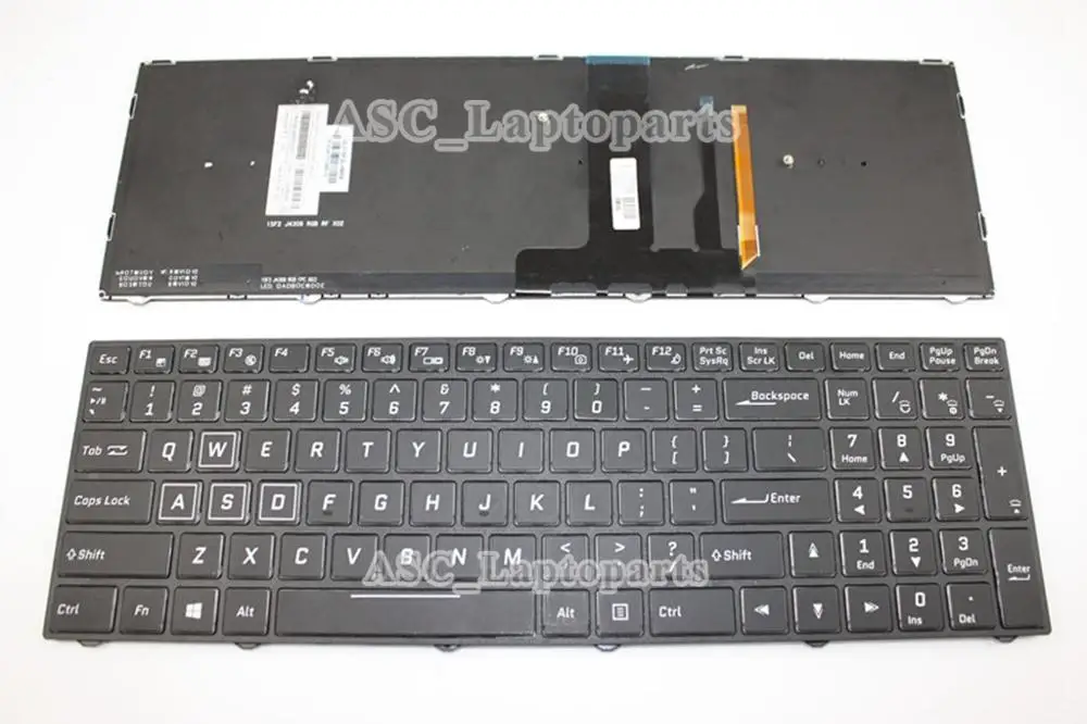 N870HZ N850HK Laptop, Cor BACKLIT