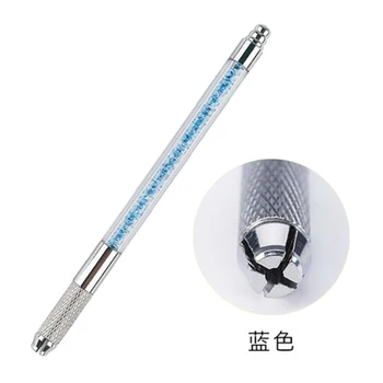 

tattoo pen Semi Permanent Tattoo Crystal Fog Pen Eyebrows Embroidered Handmade Eyebrow Knife Hit Round Needle Embroidery Pens