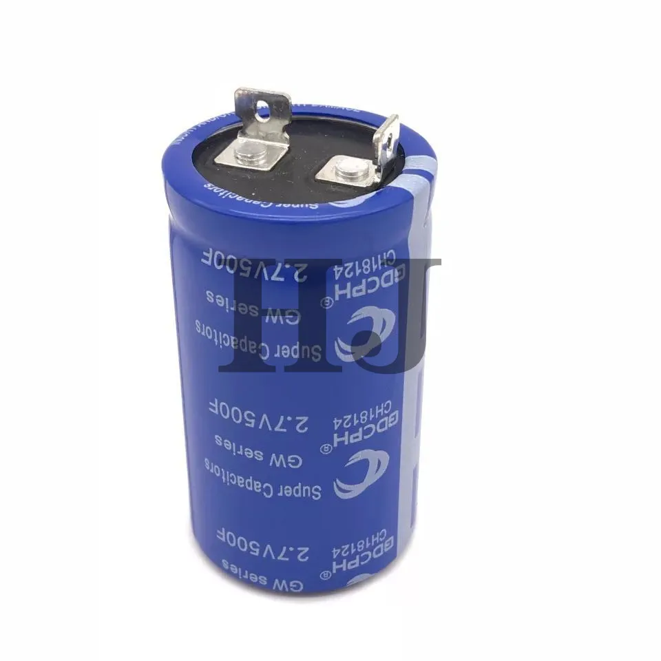 Supercapacitor high current capacitor 2.7V500F flat Angle can be used for automobile electronic rectifier 16V burst | Электронные