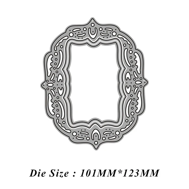 Lace Bordr Cut Dies For Card Making Metal Cutting Dies DIY Paper Crafts  Wedding Emboss Template Stencil Photo Album Decor 2021 - AliExpress