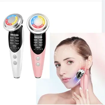 

7 In 1 LED Photon Ultrasound Ion Infrared RF Electroporation Wrinkle Removal Skin Tightening Skin Care Beauty Device