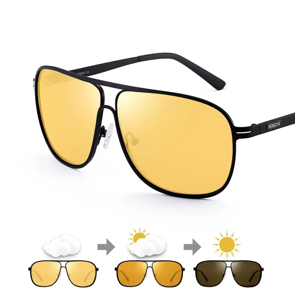 Мужские очки ночного видения для автомобиля женские с антибликовым покрытием желтые поляризованные солнцезащитные очки для вождения очки ночного видения