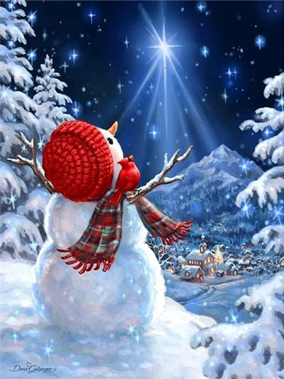 Алмазная картина HUACAN Санта Клаус, полная квадратная вышивка, вышивка крестиком, Алмазная мозаика, стразы, рождественские украшения для дома - Цвет: FA8366