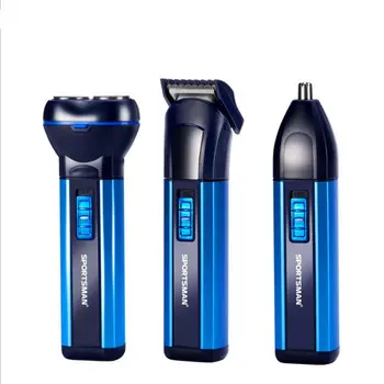 

multifunctional men's double blade razor nose hair trimmer barber razor Handsome guy ardently love Intelligent anti pinch