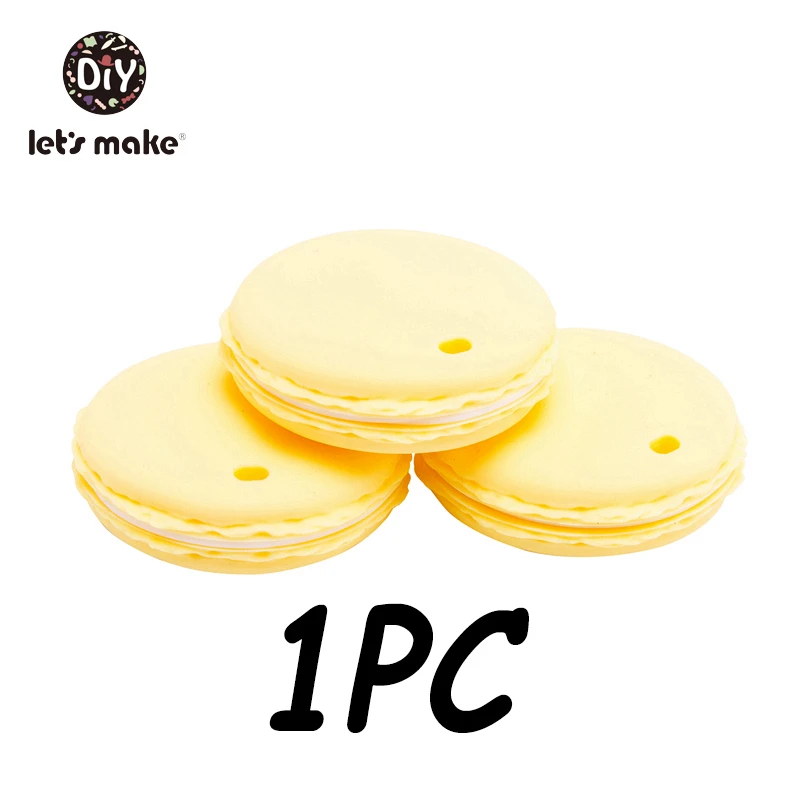 Candy yellow Силиконовые Прорезыватели для зубов без бисфенола, миниатюрный стержень, сделай сам, Прорезыватель для зубов, ожерелье, подарок для ребенка, Мультяшные животные, прорезыватель, давайте сделаем 1 шт - Цвет: Candy yellow