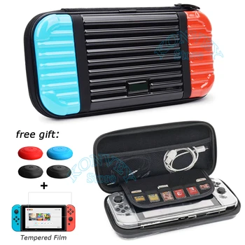 

Nintendoswitch PC Hard Case Cover Nintend Switch Carrying Storage Bag&Tempered Glass Film&Crystal Shell for Nintendo Switch Game