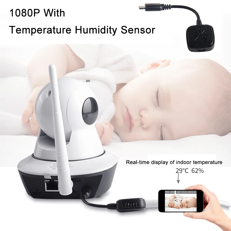 ZGWANG 1080P CCTV камера IP HD wifi инфракрасная камера безопасности Обнаружение движения Домашняя безопасность 360 видеокамера ip cam с датчиком