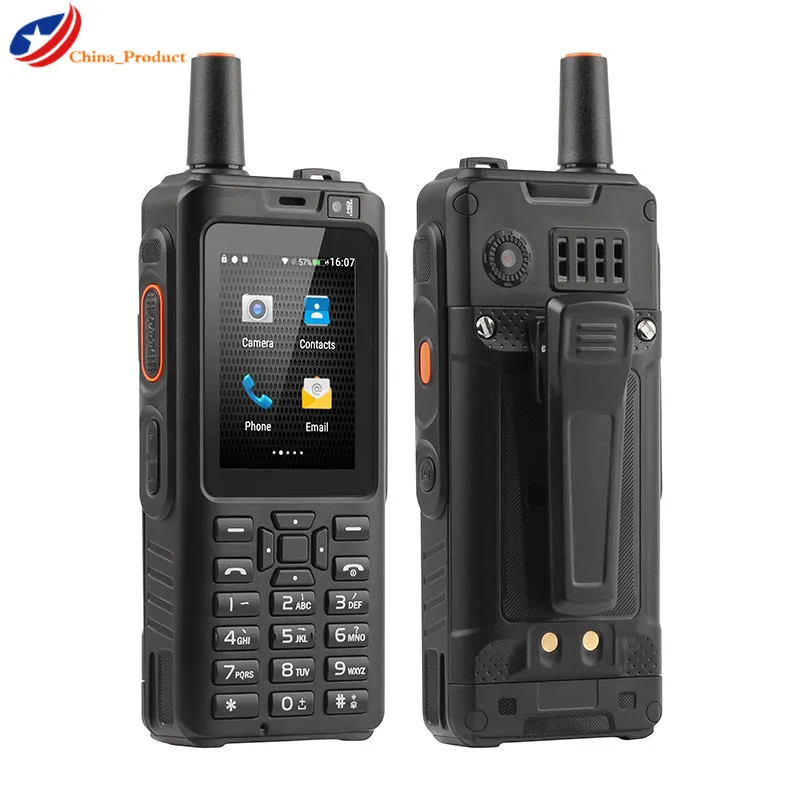 Портативная рация UNIWA Alps F40 Zello водонепроницаемый Сенсорный экран 2 4 дюйма IP65 4G LTE