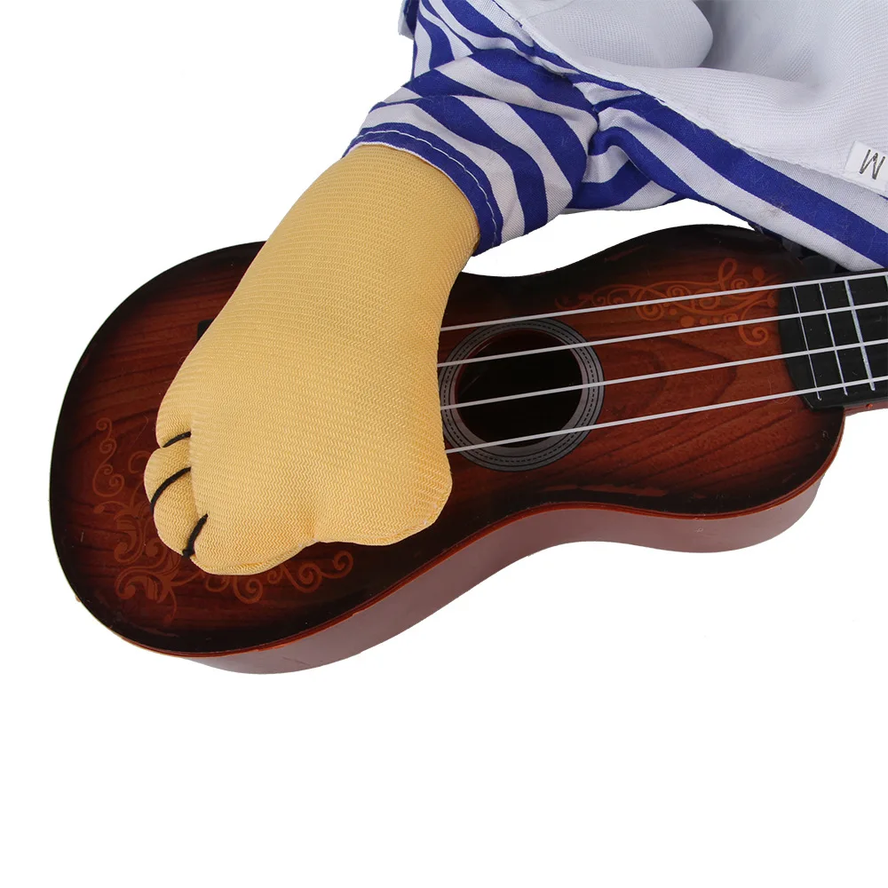 Spring Summer Pet Cat Clothes Funny Guitarist Change Outfit Costume for Cats Small Dogs Kitten Chihuahua Poodle Pet Cosplay (10)