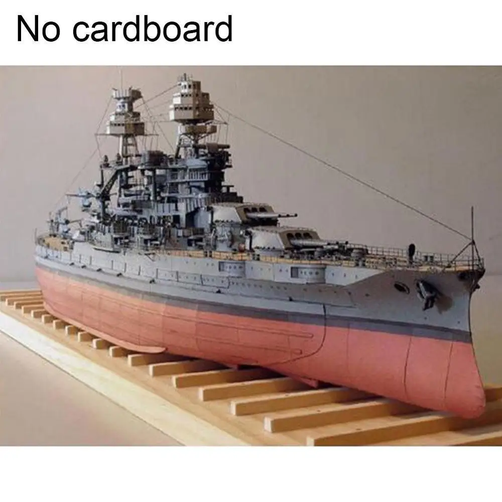 

1:250 scale USS Arizona BB-39 Battleship DIY 3D Paper Card Model Building Sets Construction Toys Educational Military Model