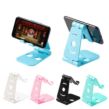 

New Style ABS Phone Desk Stand Adjustable Foldable Phone Holder for Desk Portable Stand for Smartphones/Tablets Tools