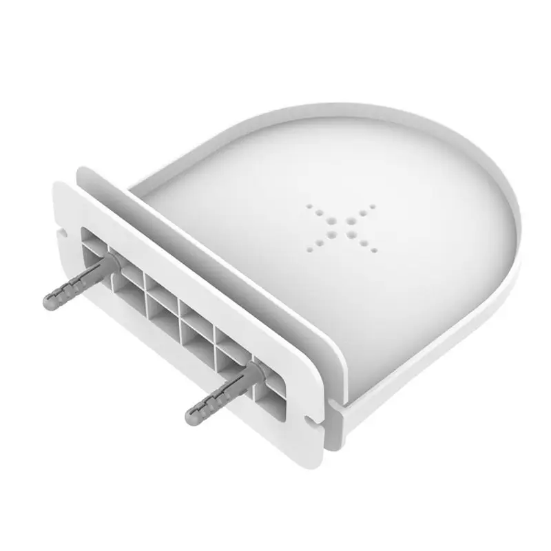 Портативный стенд Органайзер настенная полка кронштейн для Amazon Echo Dot 3 2 Динамик для Google Home Mini/Google Wifi смарт-телефонов безопасности C - Цвет: Белый