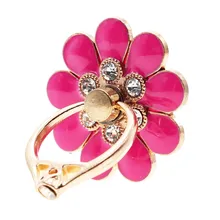 Различные девять цветов типа пряжки 360 градусов вращающийся палец смарт-телефон держатель для iPhone