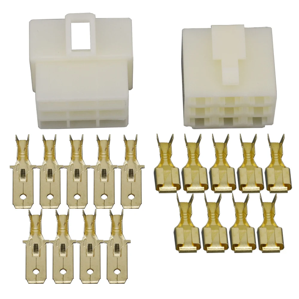 JST XH 2.54 Mm Pitch 9-Pin Electronic Computer Connector IC Male Plugs, Female Sockets Housing T Shaped Crimp Terminal Kit 30 Sets 330 Pieces Wire To
