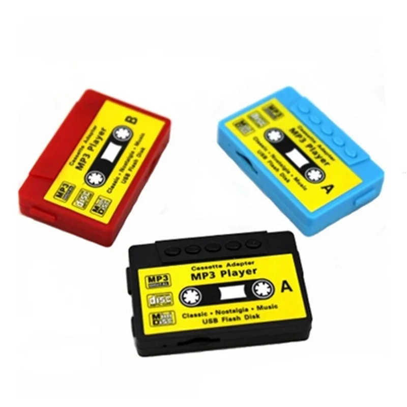 Мини MP3-плеер портативный кассетный музыкальный плеер с поддержкой 32 ГБ Micro TF слот для карт может использоваться в качестве USB флеш-накопителя идеальные ностальгические подарки