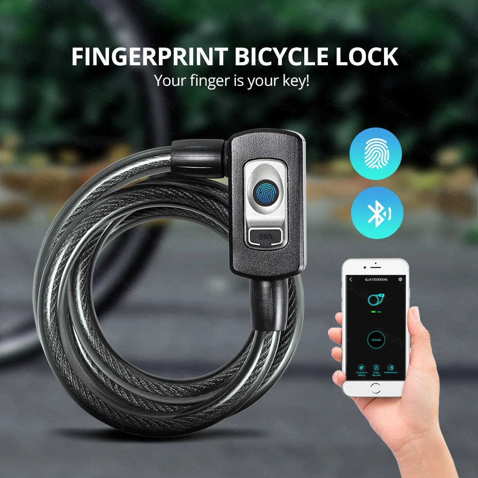 cycle lock fingerprint