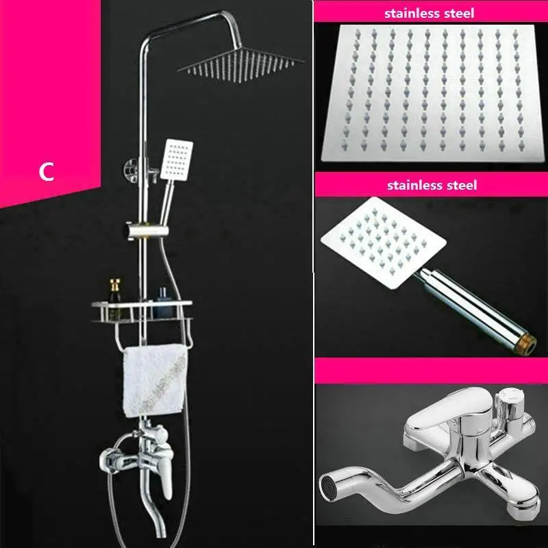 Conjunto De Choveiro дуще Doucheset Ducha Chuveiro углублённые встраиваемые Duschset Columna Preto Chuveiro сделать Banheiro Ducha душ Ванная комната душа - Цвет: Number 24