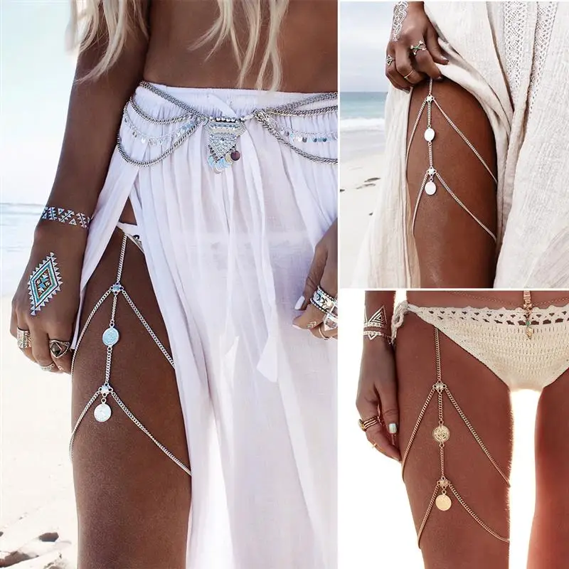 Women Leg Chains Anklet Body Jewelry