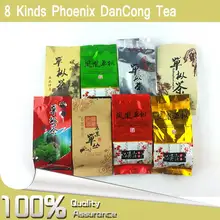 8 различных вкусов, чай феникс данконг высшего класса чаочжоу дан Конг Улун чай кунг-фу 8 г* 8 шт