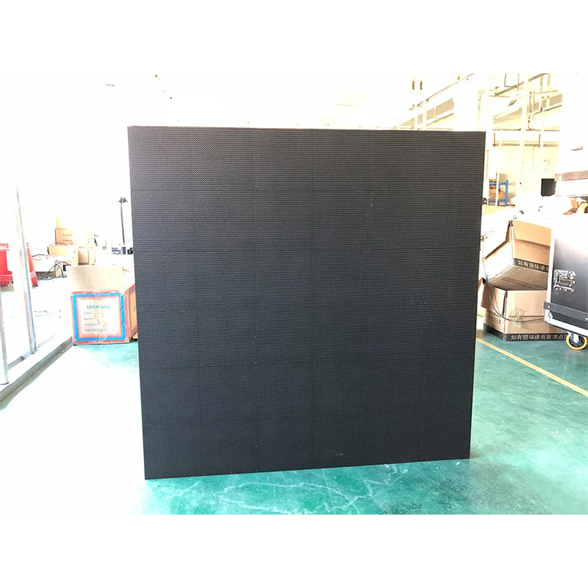960x960 мм литье под давлением алюминиевый шкаф RGB P5 Крытый полноцветный экран для